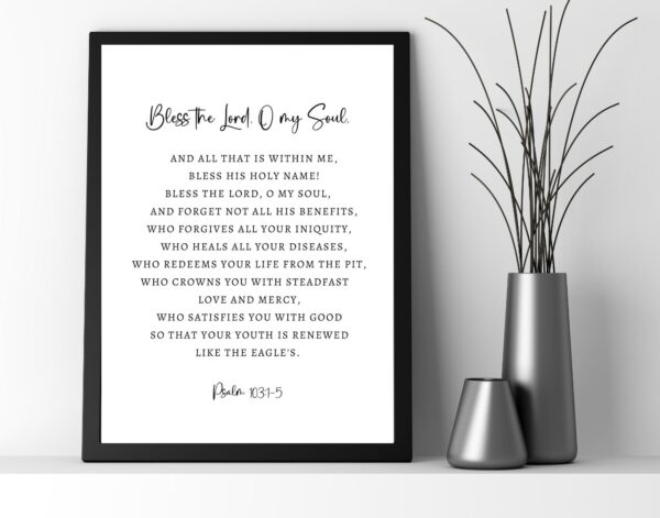 Psalm 103 | Bless the Lord