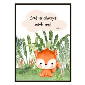 2 John 1:3 - God is always with me (Kids)