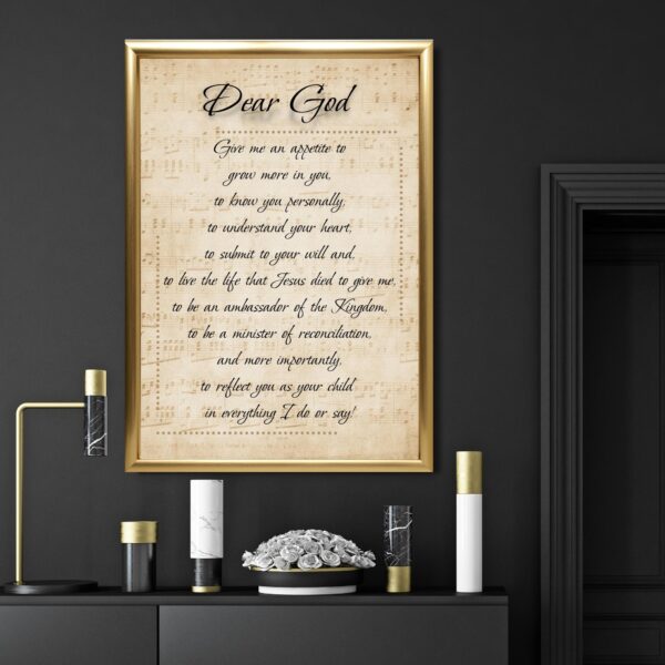 Prayer to grow closer