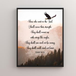 Isaiah 40:31 - Those who wait on the Lord
